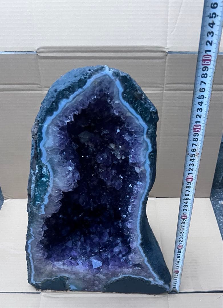リ*ガ様 天然石 アメジストドーム　産地不明　 約50-60kg紫水晶　引取り限