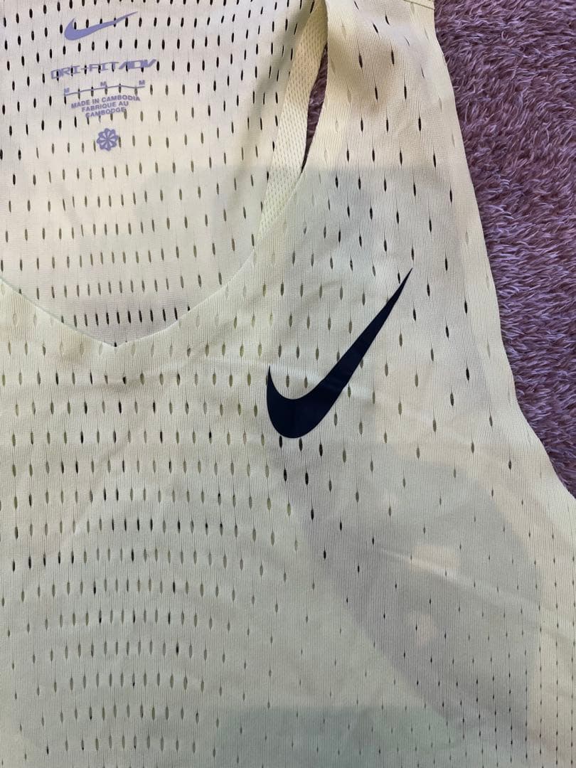 Nike シングレット　イエロー M 陸上