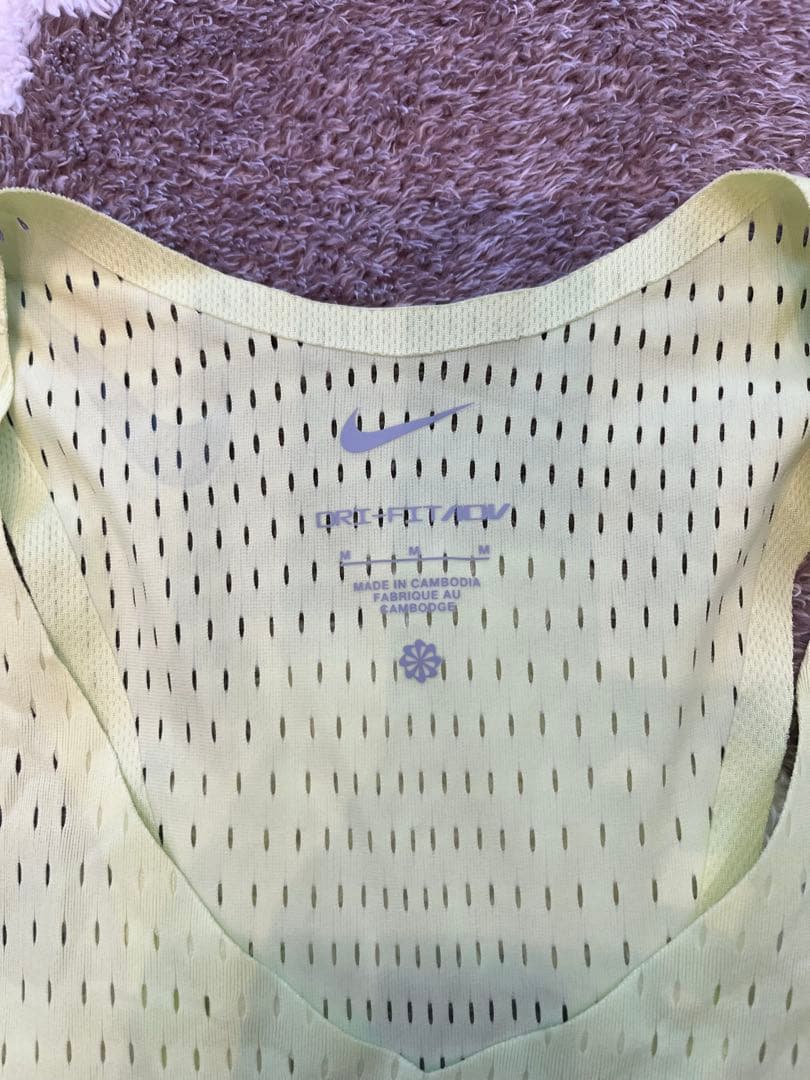Nike シングレット　イエロー M 陸上
