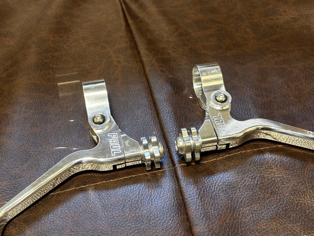 PAUL ブレーキレバー　ポリッシュ　左右セット　美品