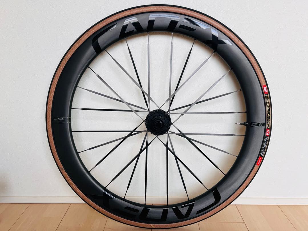 【状態良好】CADEX 50 ULTRA TUBELESS 前後　タイヤ付