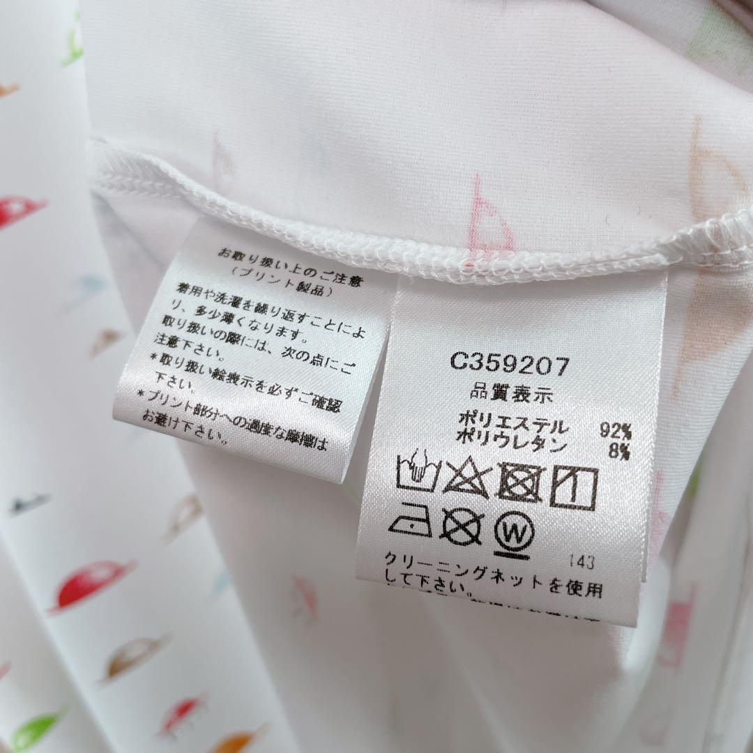 【新品未使用 ピッコーネクラブ】機能素材使用ピコ総柄長袖ハイネック3号