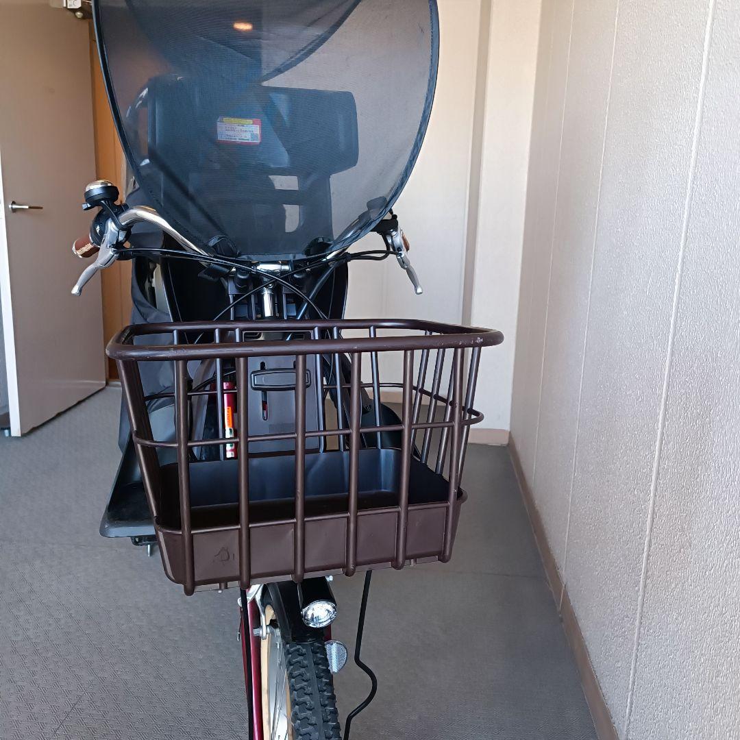 電動アシスト自転車 ヤマハ パスバビーアン PA20BSPR 前後チャイルド付