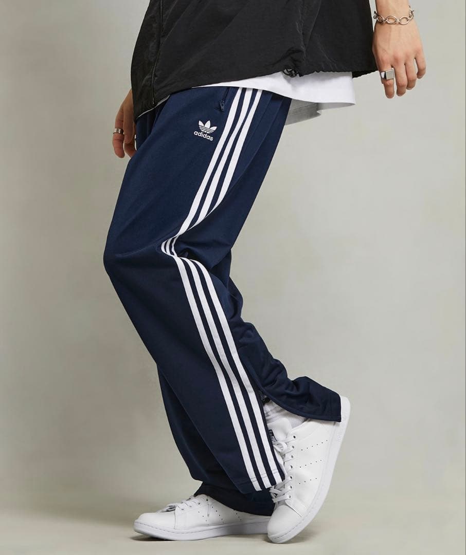 adidas ファイヤーバード トラックパンツ ネイビー L