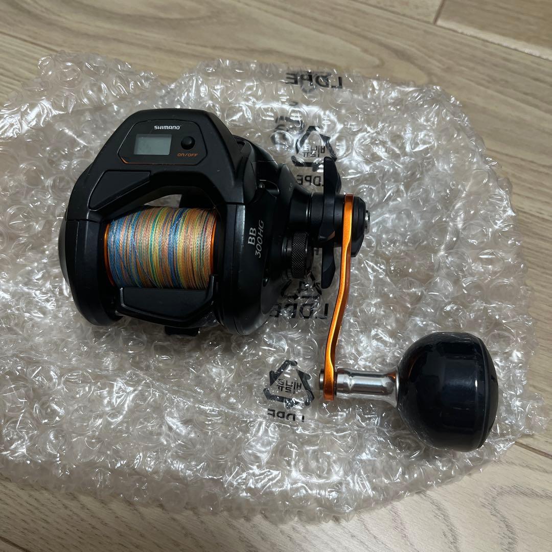 シマノ バルケッタBB 300HG 美品 カウンター付 船用リール