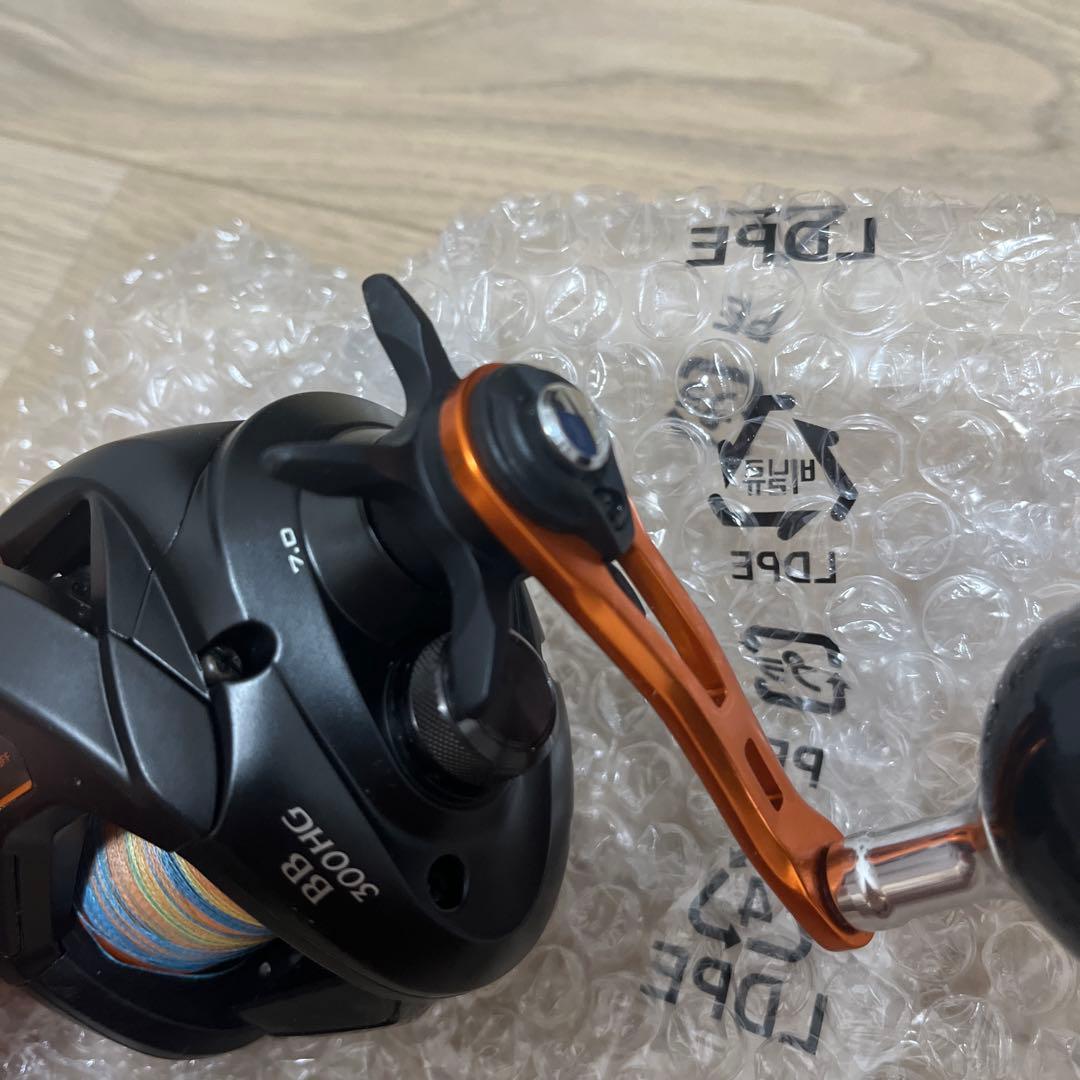 シマノ バルケッタBB 300HG 美品 カウンター付 船用リール