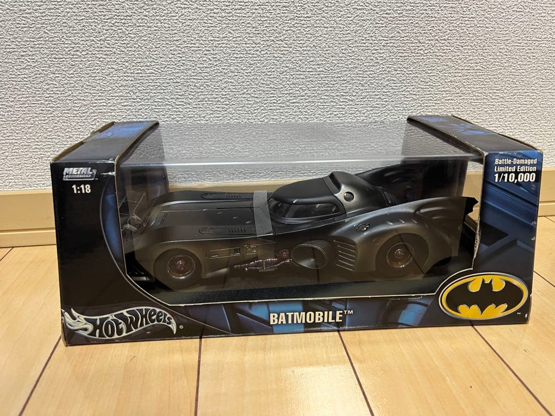 Hot Wheels Batmobile 1:18 限定版　バットモービル