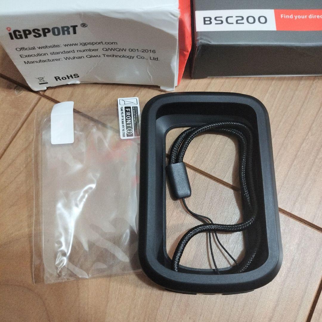 箱崩れあり【iGPSPORT】BSC200　サイクルコンピューター（サイコン）