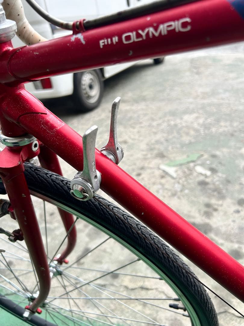No.564 レトロFUJI OLYMPIC クロモリロード整備済み18速