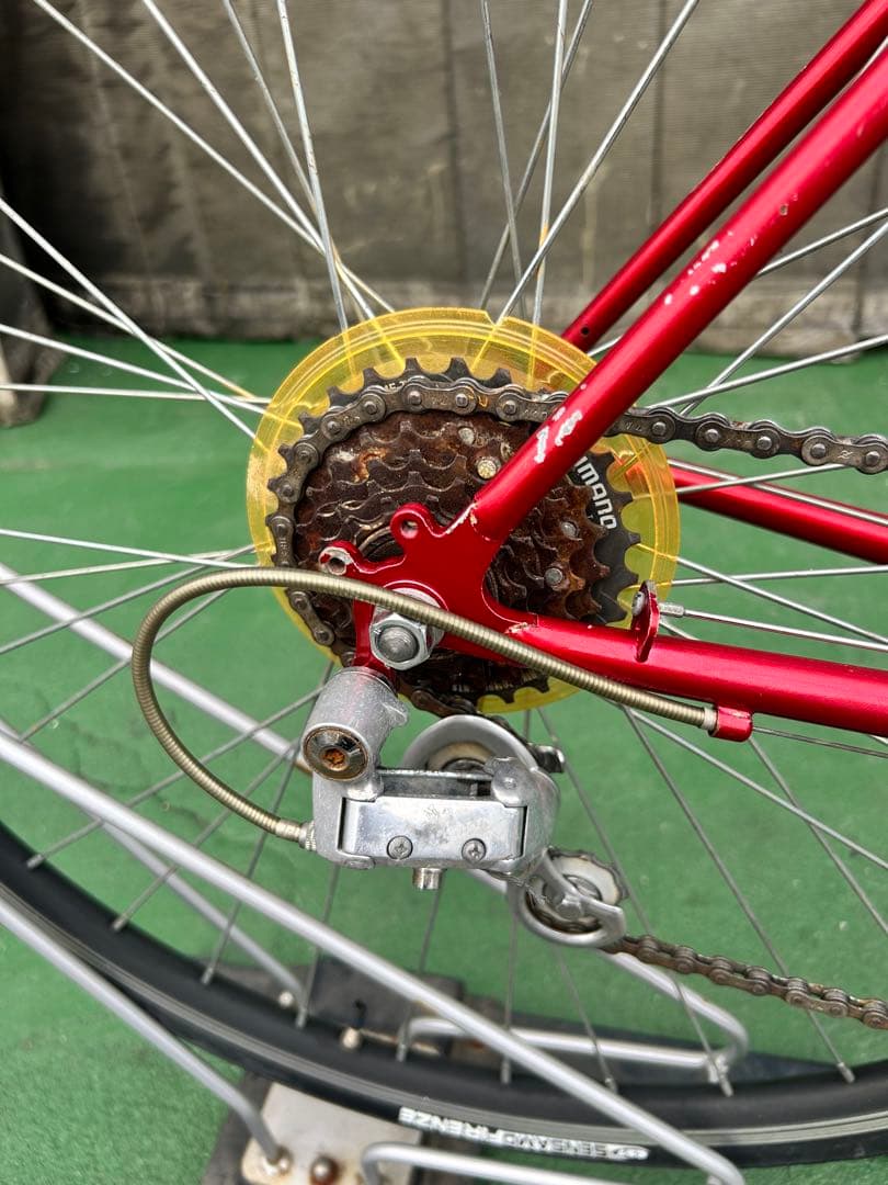 No.564 レトロFUJI OLYMPIC クロモリロード整備済み18速