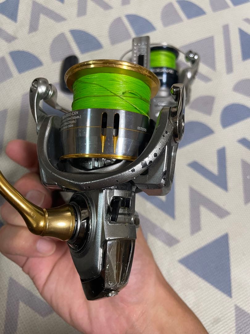 DAIWA フリームス4000D-CXH SHIMANOネクサーブc3000HG