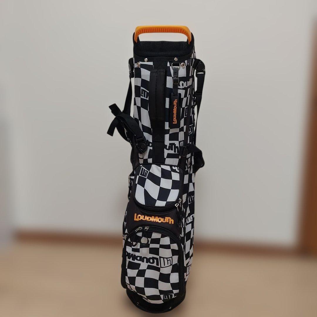 Loudmouth　ラウドマウス　 チェッカー柄 キャディバッグ