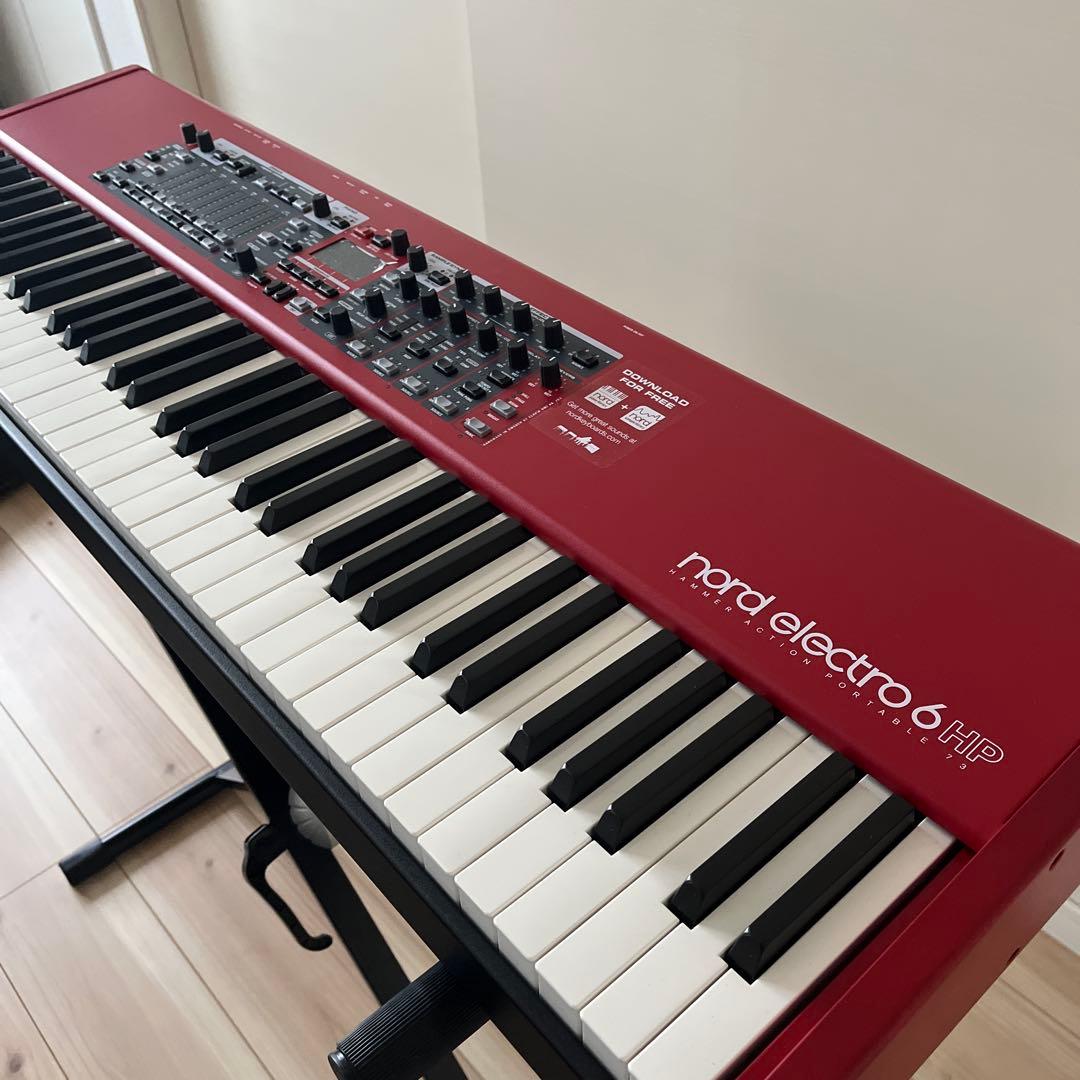 【美品】 nord electro 6 HP 73鍵盤　非純正ソフトケースつき