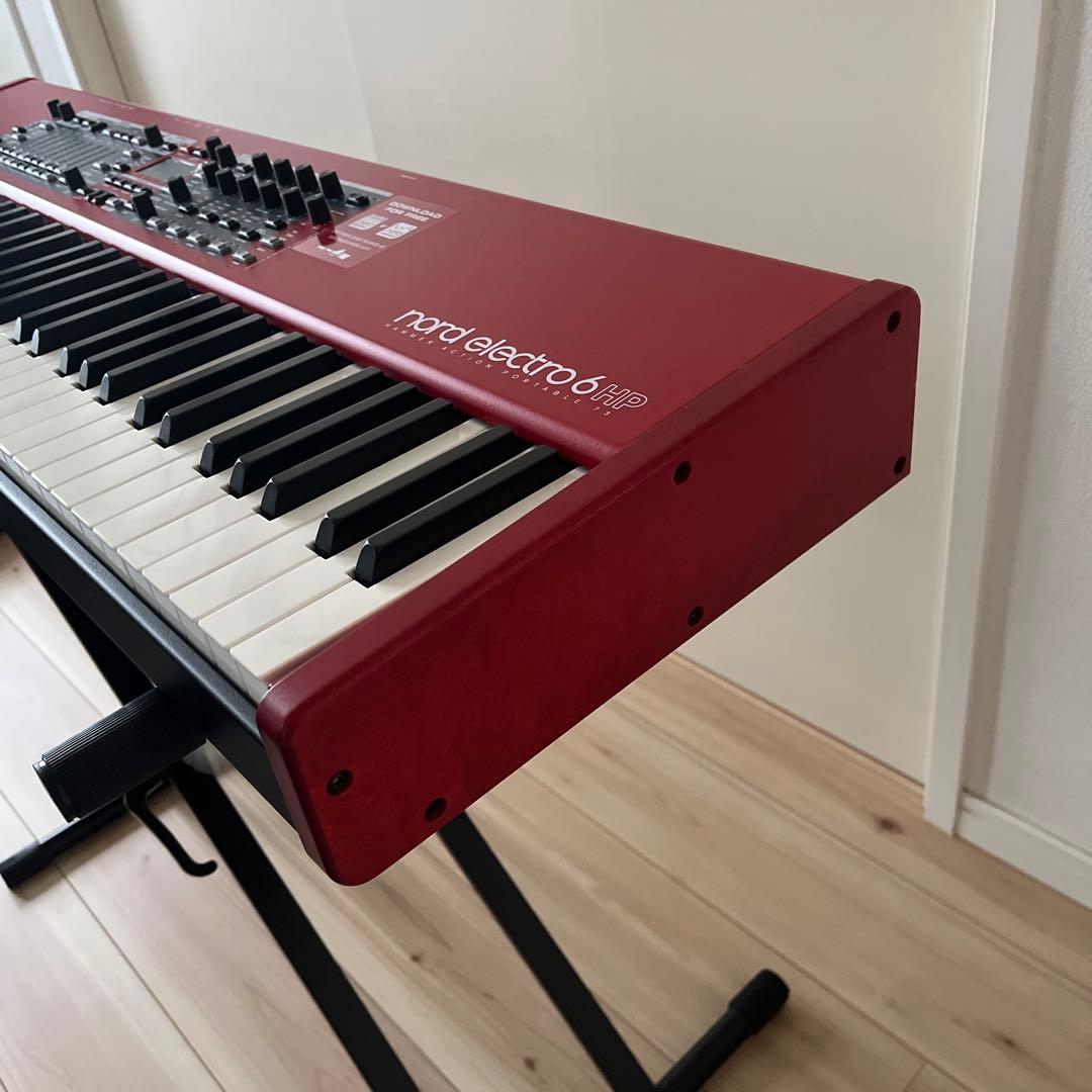 【美品】 nord electro 6 HP 73鍵盤　非純正ソフトケースつき