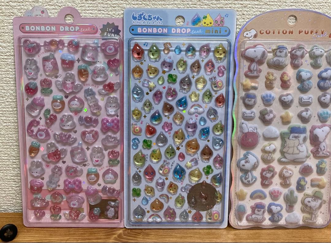 クーリア　まとめ売り　正規品　ボンボンドロップ　いろんなシール　１０枚セット