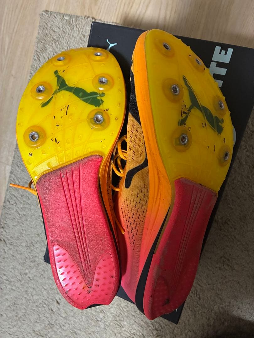PUMA 長距離スパイク　エヴォスピードロングディスタンス　ニトロエリート