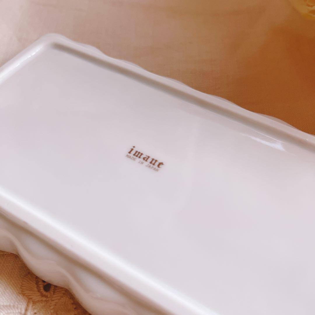 お値下げ♡イマンダイアナローズプレートお皿陶器マニー薔薇マニーローズバスケット