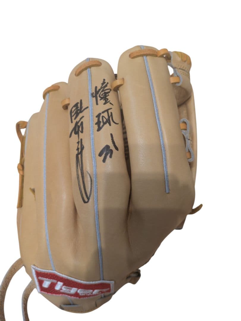 【一点物・掛布雅之さんサイン入】Tiger G3 PRO 復刻モデル硬式グローブ