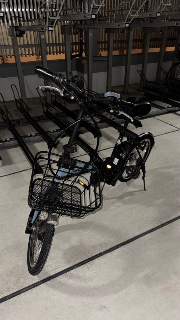 PELTECH TDN-208 ブルー×ブラック 電動アシスト自転車 折り畳み