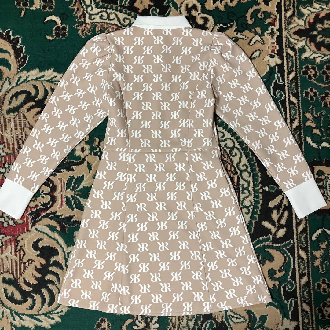 美品　リエンダゴルフ　ワンピース　総ロゴ