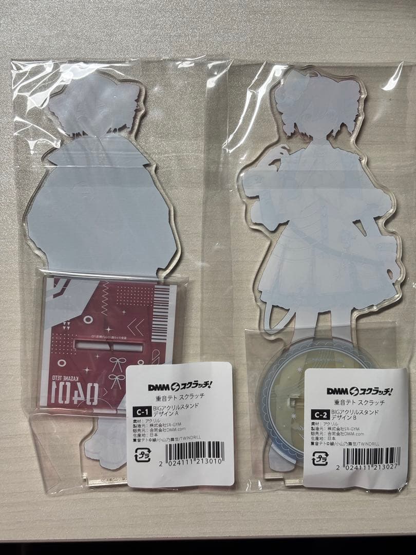 重音テト DMMスクラッチ アクリルスタンド　A B 2種まとめ売り