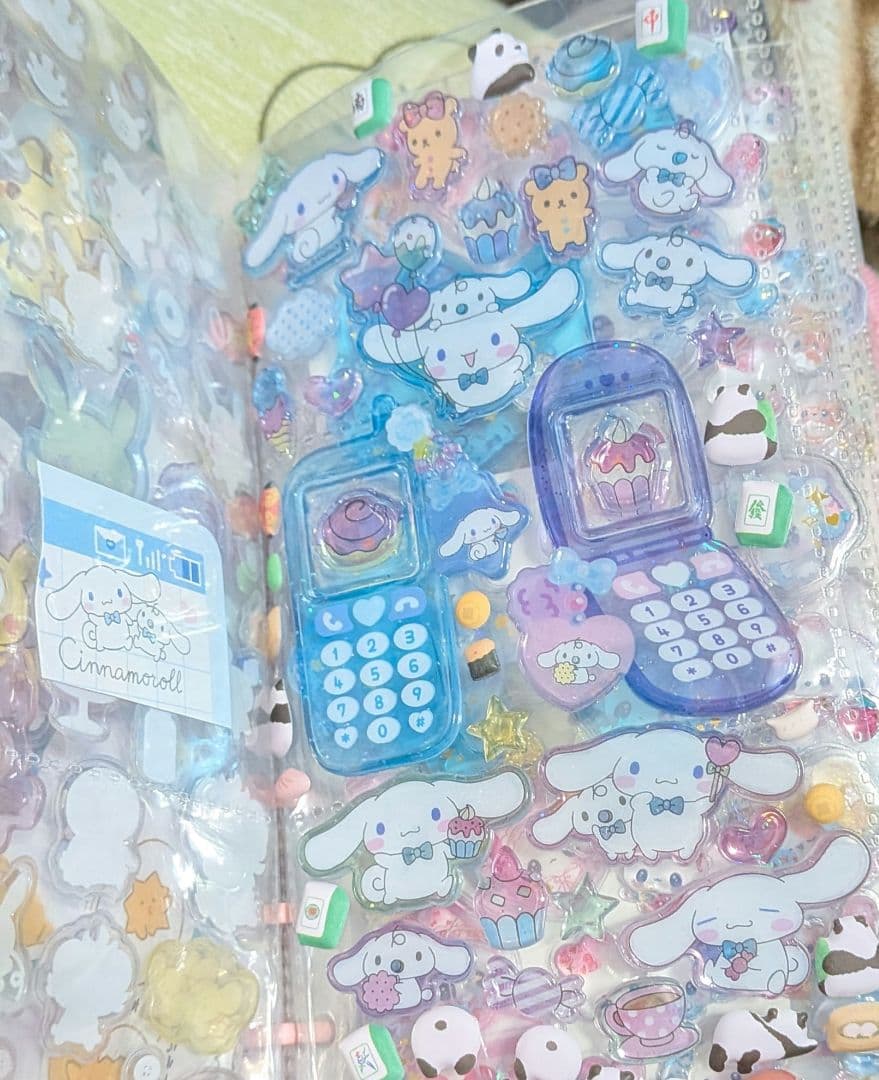 シール帳 完成品 サンリオ あわわちゃん