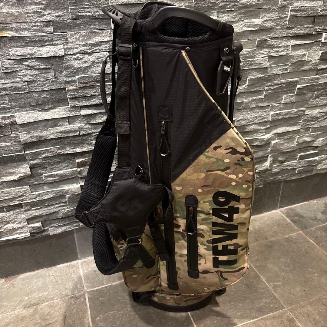 ゴルフバッグ・キャディバッグ TFW49 X-PAC CADDIEBAG CAMOxBLACK