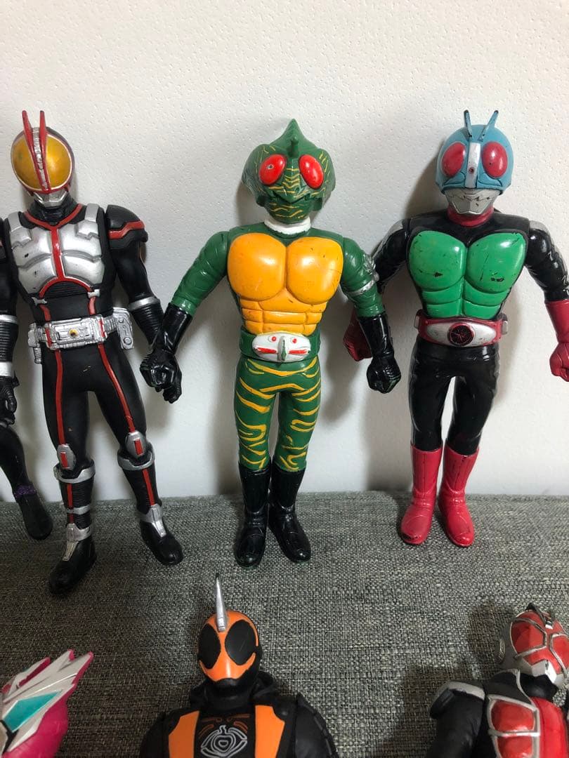 戦隊レア当時物 仮面ライダーソフビセット アマゾンクリスマス