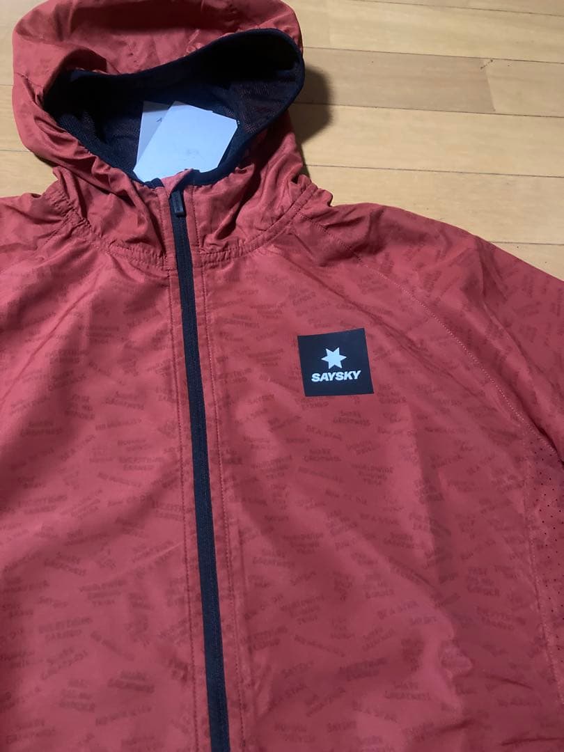 未使用　saysky セットアップ　ジャケット　パンツ　赤　S ショーツ