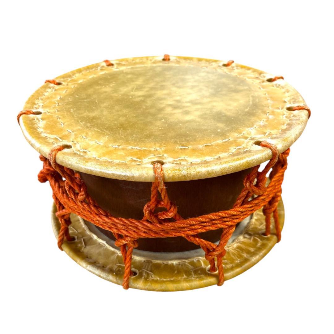 和太鼓 附締太鼓 鼓面約30.5cm 2個セット 平太鼓 伝統和楽器 現状品