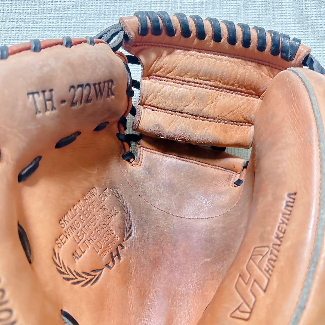 ハタケヤマ 即戦力 左投げ 軟式 キャッチャーミット TH-272WR 小指2本