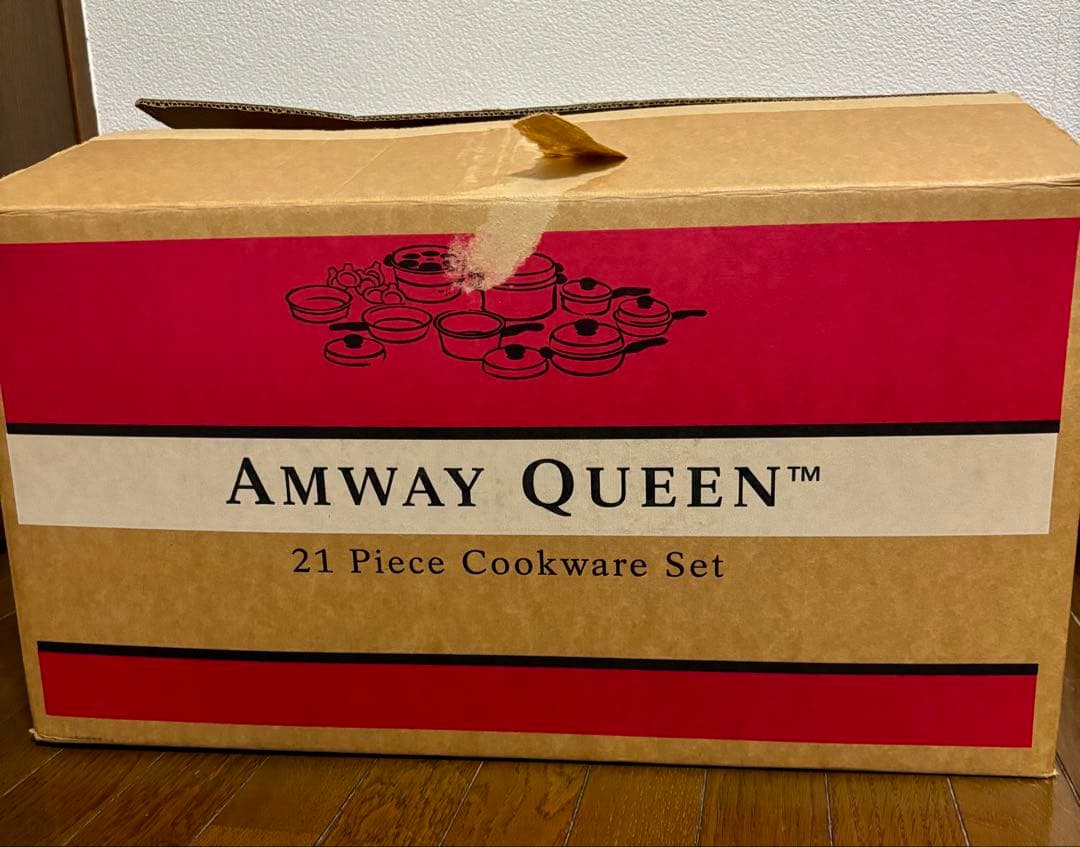 Amway ほぼ未使用 アムウェイ 21ピースセット鍋　クィーンクックウェア