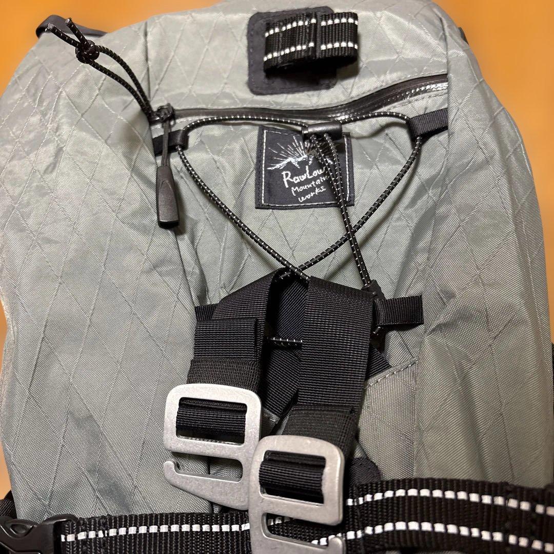 【美品】RawLow Mountain Works バイクンハイクポストバッグ