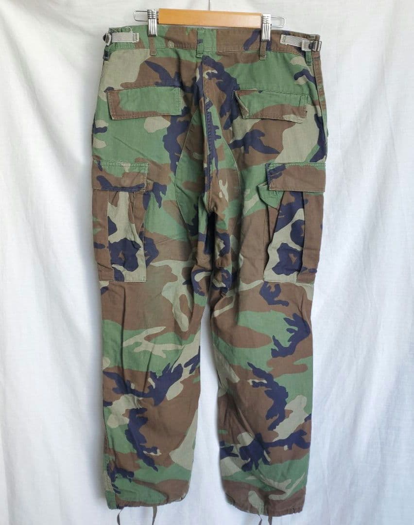 US ARMY 迷彩カモカーゴパンツ 米軍 ミリタリー 軍パン 軍物