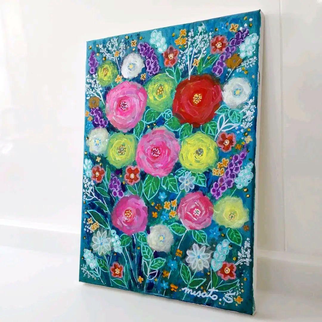 ☆抽象画、現代絵画、インテリア、モダン絵画、アクリル絵画