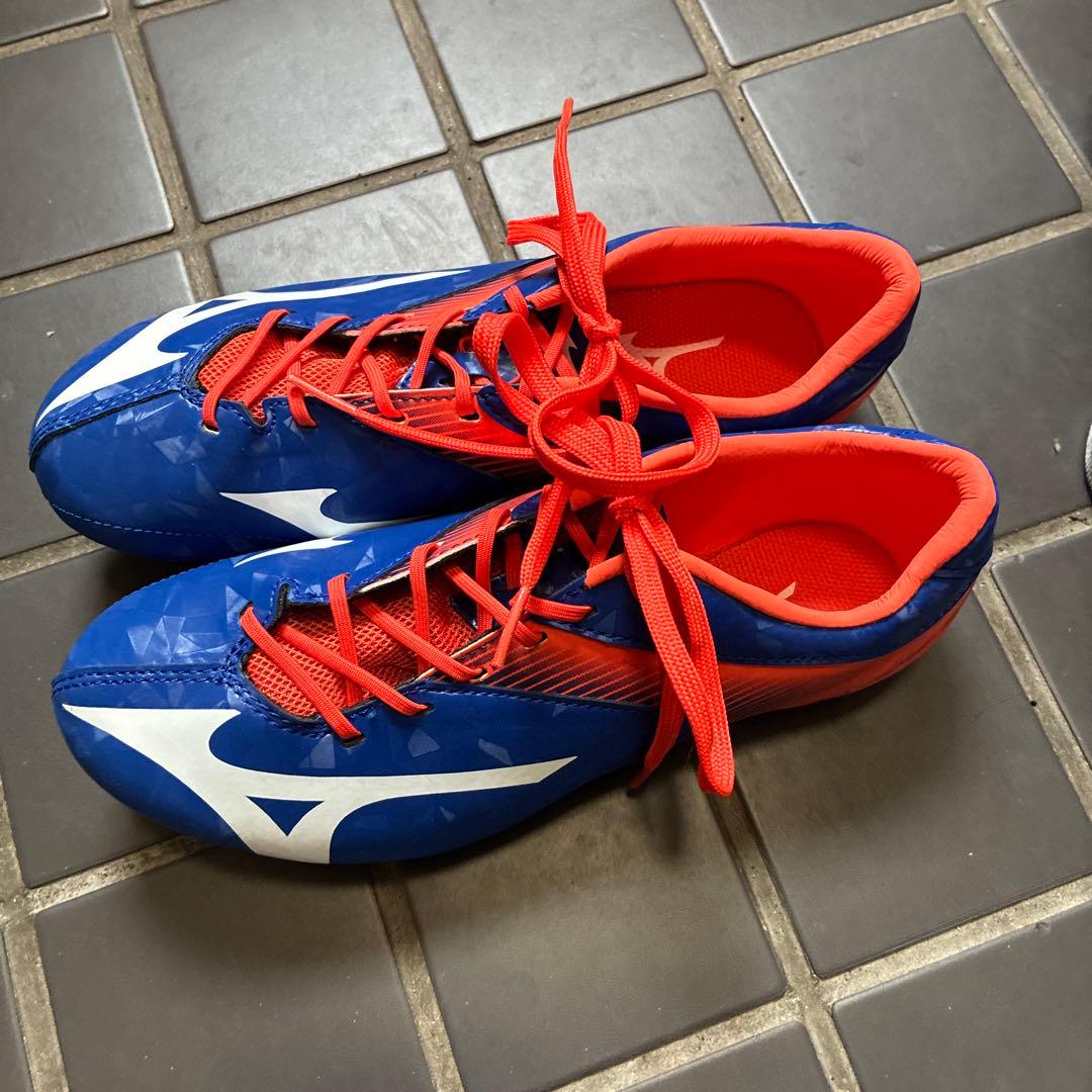 Mizuno スパイクシューズ 青赤