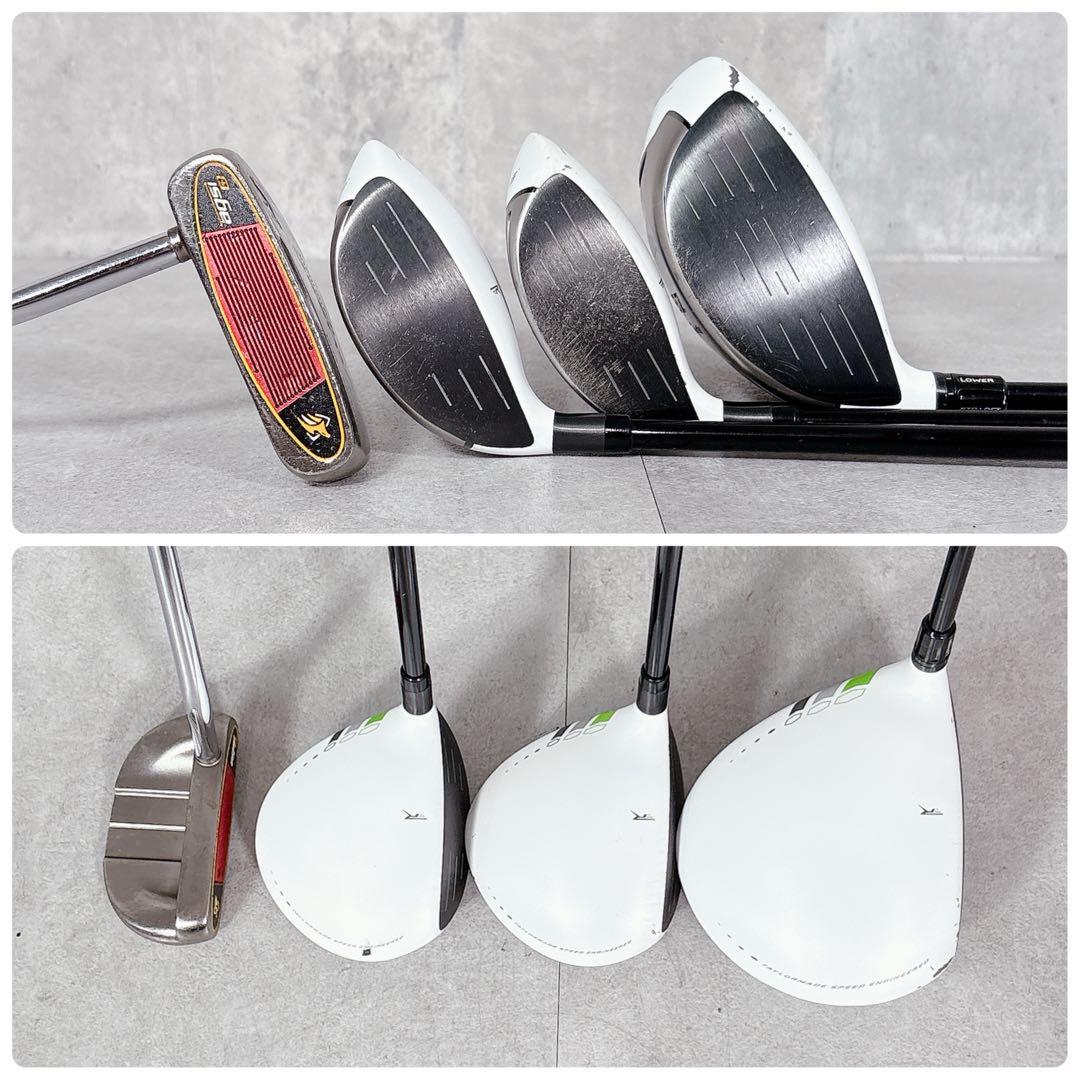 T594 テーラーメイド ゴルフクラブ メンズ フルセット RBZ 黒 初心者