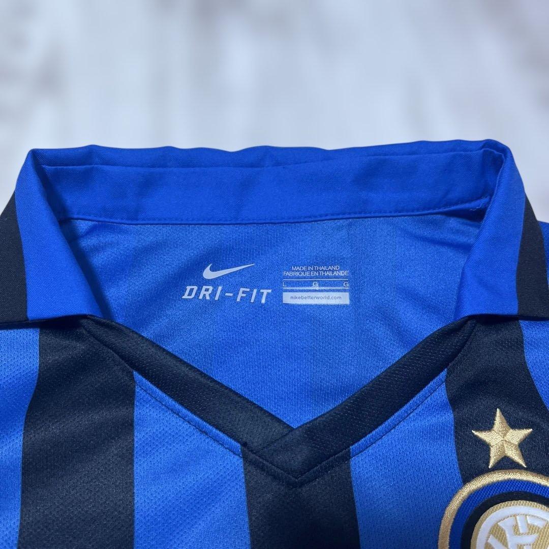 ほぼ未使用　ナイキ　インテルユニフォーム　2015 Lサイズ シャツ サッカー