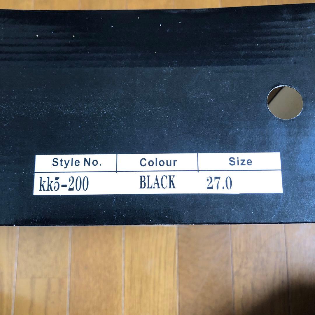 シークレットシューズ(7cm up)ブラック&ホワイト新品2足セットです。本皮