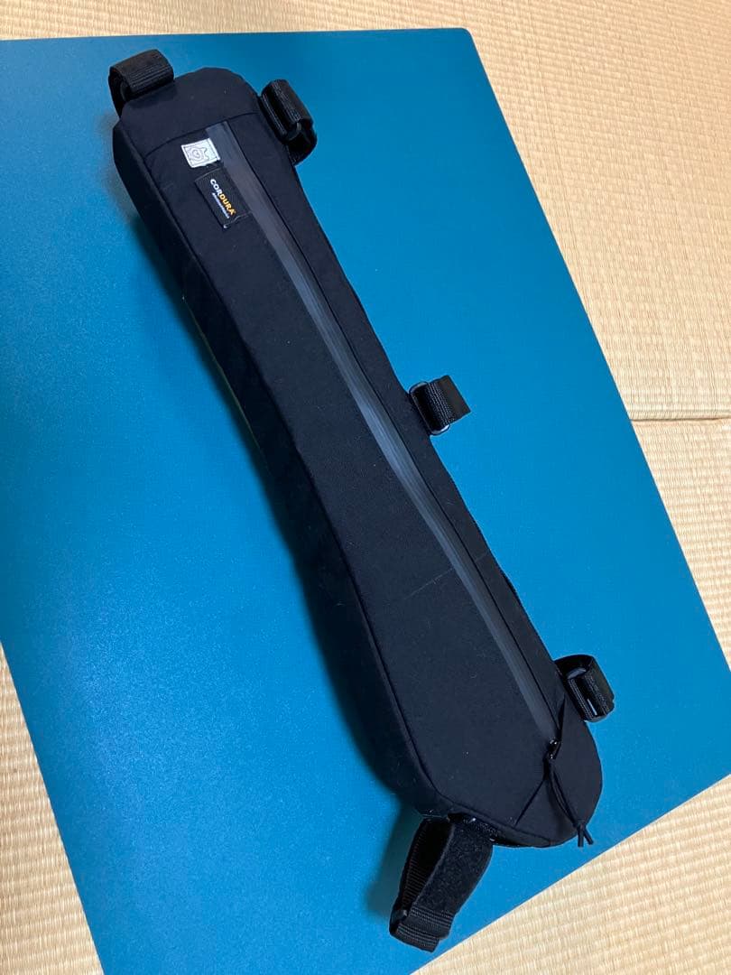 ハンドメイドフレームバッグ　コーデュラ500 ブラック　46.5cm