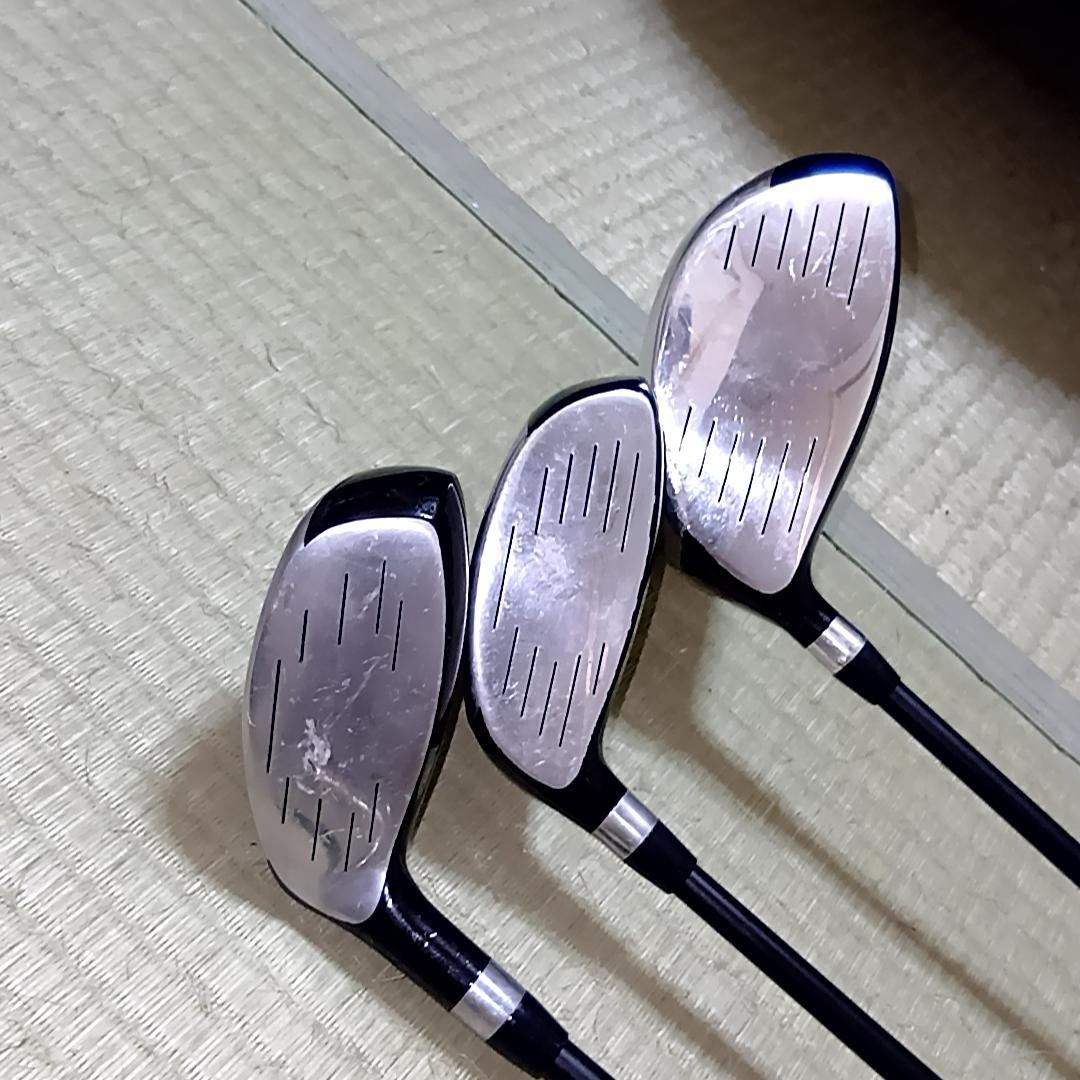 World Eagle F-01α 10本セット　スタンド式キャディバッグ付