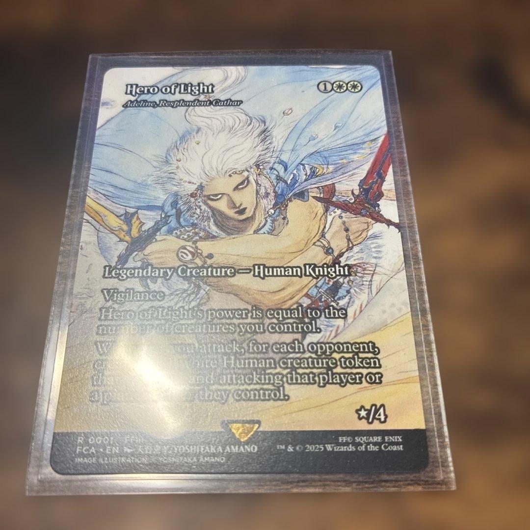 MTGＦF 光の戦士　光の英雄　剣士、フリオニールfoil.非foilセット