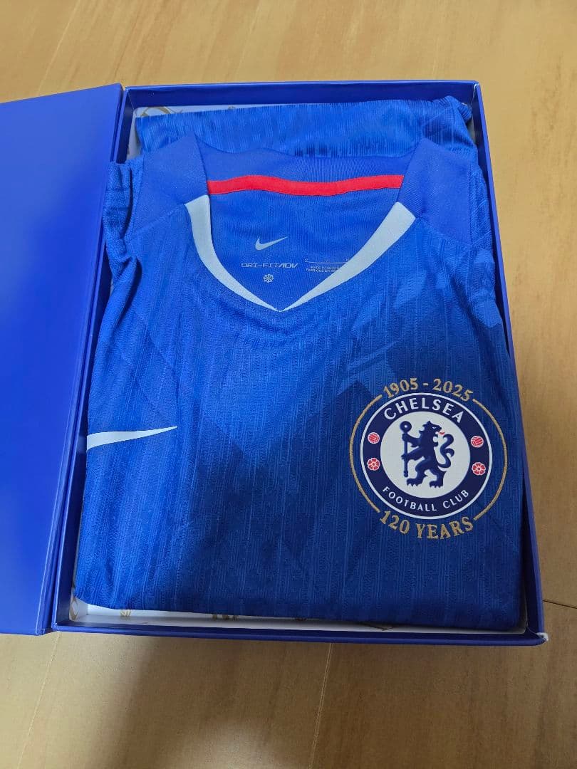 チェルシー120周年記念ユニフォーム シリアルナンバー付き限定品