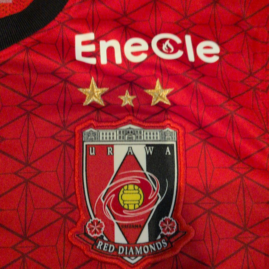 【新品】ナイキ 浦和レッズオーセンティックユニフォーム　L 選手サイン入り