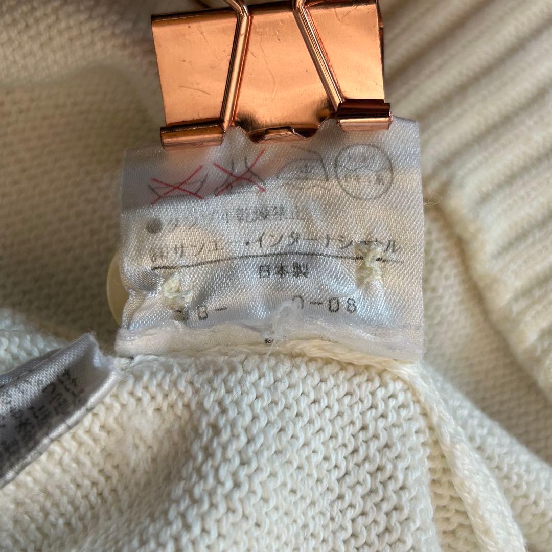 PEARLY GATES パーリーゲイツ ニットベスト カーディガン コットン