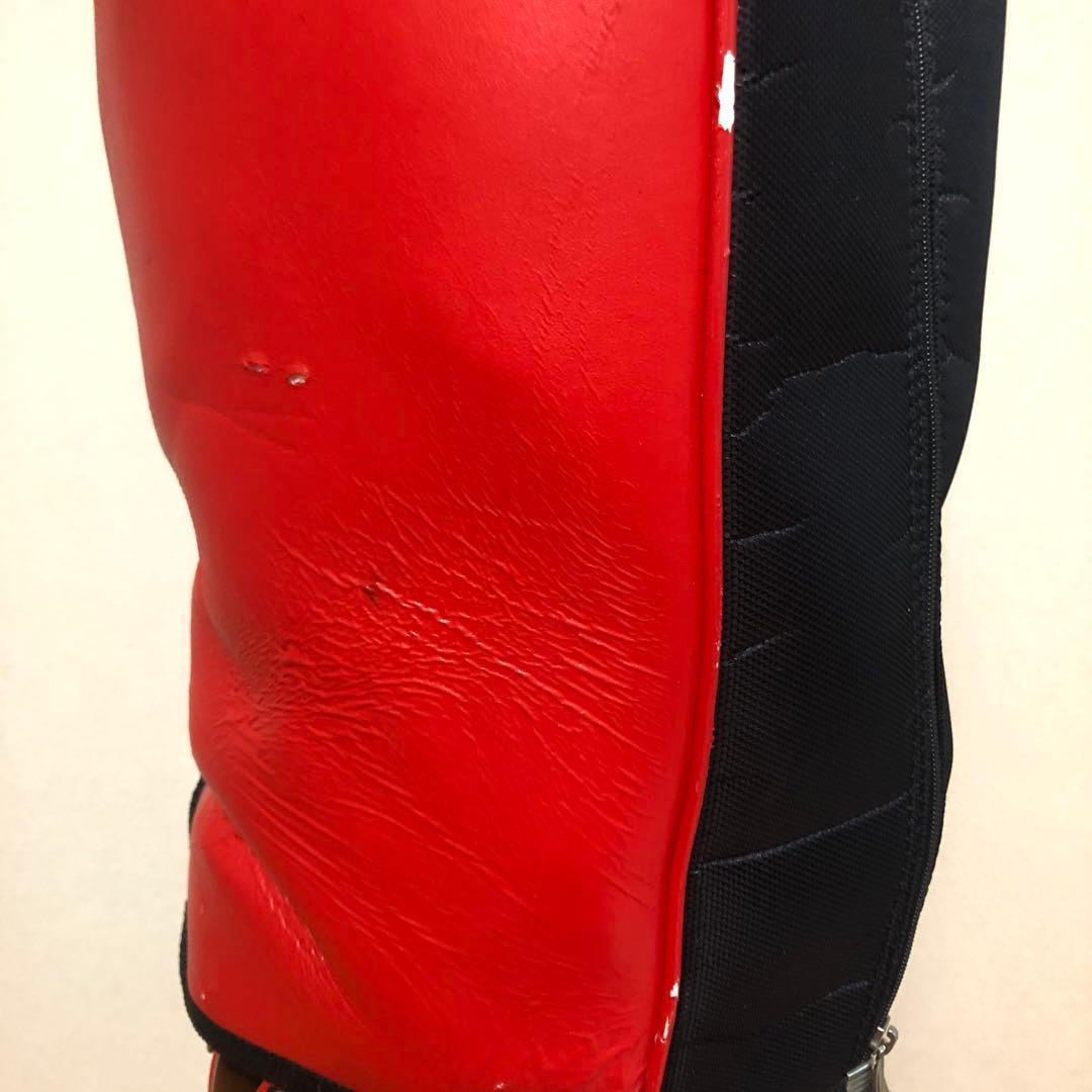 PUMA プーマ キャディバッグ レッド フード付き
