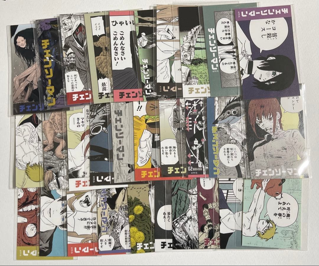 チェンソーマン キャラガムコレクション フルコンプリート品 シール ステッカー