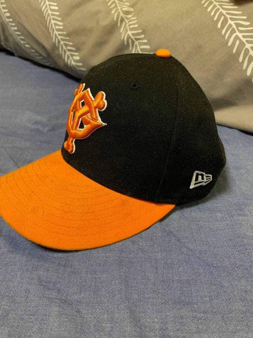 ニューエラ ジャイアンツ プ キャップ 帽子 cap オレンジ巨人、55.8cm