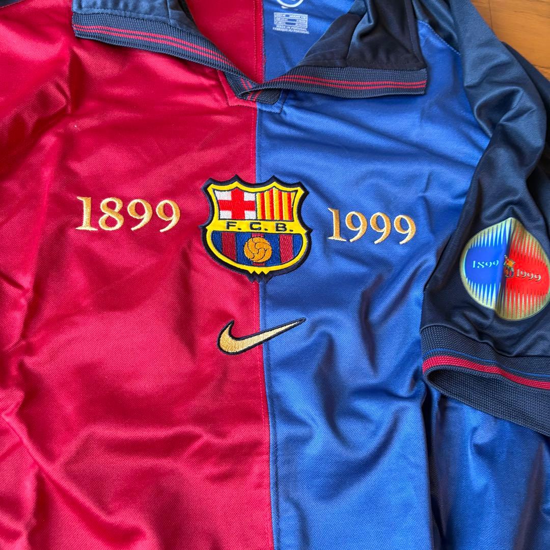 NIKE FCバルセロナ100周年記念ユニフォーム ♯11 リバウド05復刻版