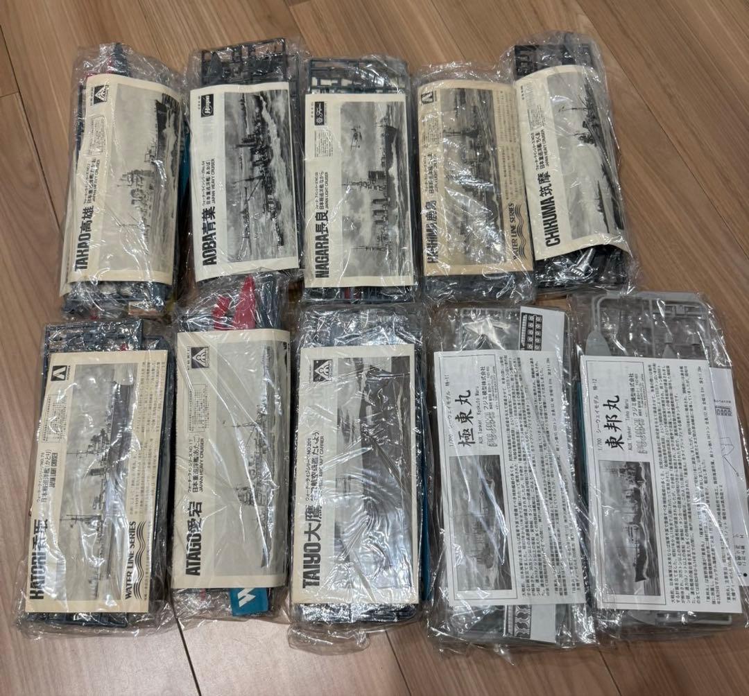 ち*む様 ①未組立　プラモデル　模型　戦艦　戦闘機　コレクション　まとめ売り